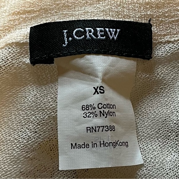 J. Crew Size XS Sheer Cardigan - Picture 2 of 3